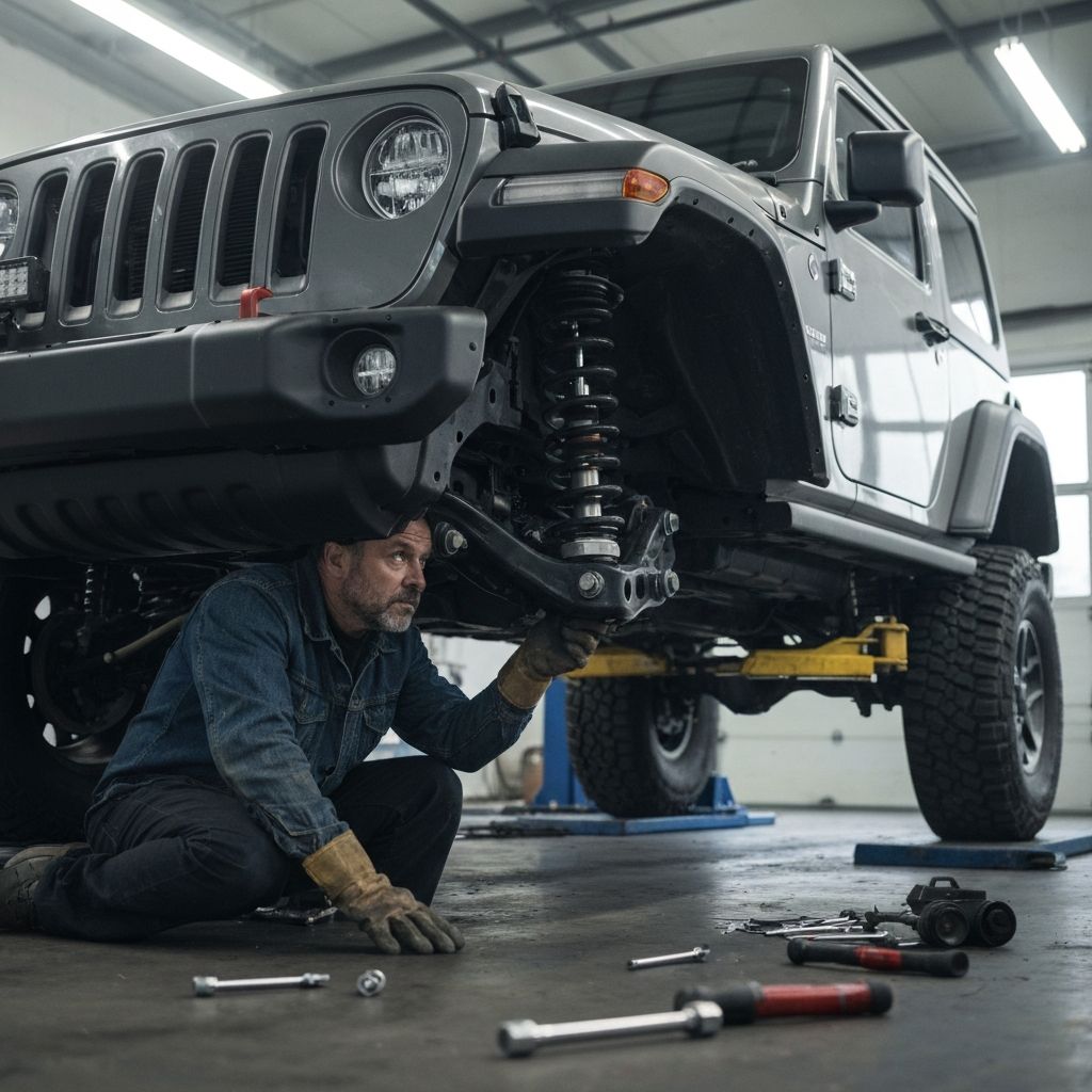 صيانة علاق جيب رانجلر